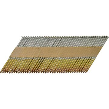 Grip-Rite Pro-Fit 3-1/4 In. x 0.131 In. 30 Degree Paper Tape Clipped Head Smooth Shank Hot Dipped Galvanized Framing Stick Nails (2000 Ct.)