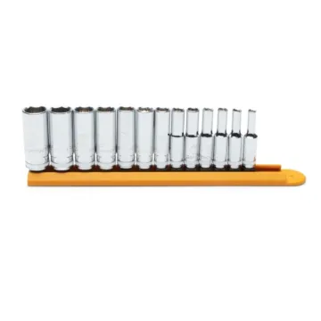 GearWrench 13 Pc. 1/4" Drive 6 Point Deep Metric Socket Set