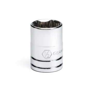 GearWrench 3/8" Drive 6 Point Standard SAE Socket 1/2"