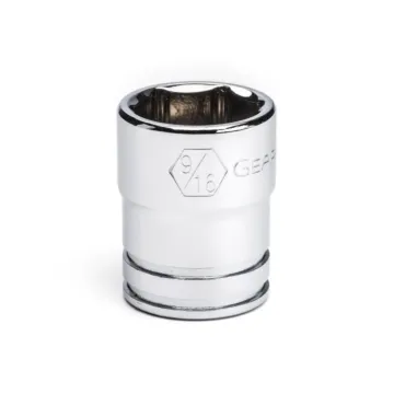 GearWrench 3/8" Drive 6 Point Standard SAE Socket 9/16"