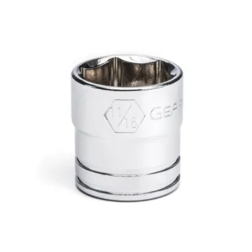 GearWrench 3/8" Drive 6 Point Standard SAE Socket 11/16"