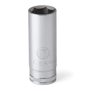 GearWrench 3/8" Drive 6 Point Deep Metric Socket 17mm
