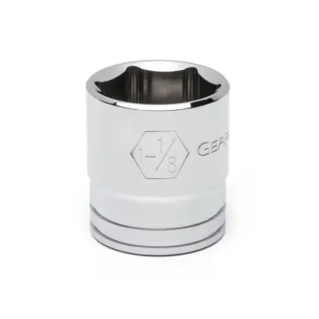 GearWrench 1/2" Drive 6 Point Standard SAE Socket 1-1/8"