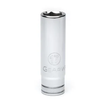GearWrench 1/2" Drive 6 Point Deep Metric Socket 17mm