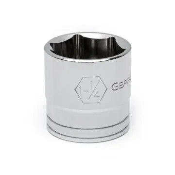 GearWrench 1/2" Drive 6 Point Standard SAE Socket 1-1/4"