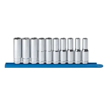 GearWrench 10 Pc. 1/2" Drive 6 Point Deep Metric Socket Set