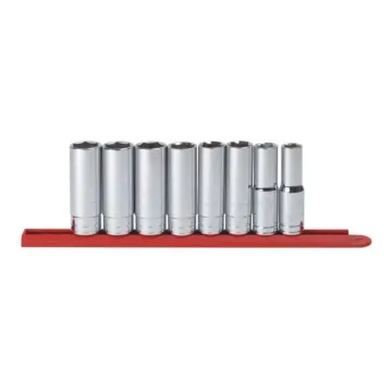 GearWrench 8 Pc. 1/2" Drive 6 Point Deep SAE Socket Set