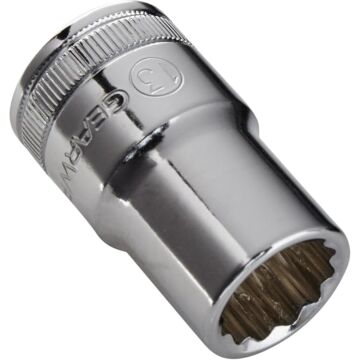 GearWrench 1/2" Drive 12 Point Standard Metric Socket 13mm