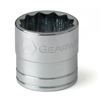 GearWrench 1/2" Drive 12 Point Standard SAE Socket 1-3/16"