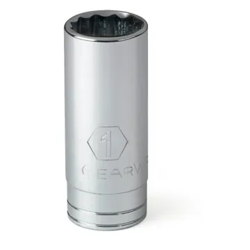 GearWrench 1/2" Drive 12 Point Deep SAE Socket 1"
