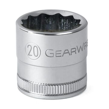 GearWrench 1/2" Drive 12 Point Standard Metric Socket 8mm