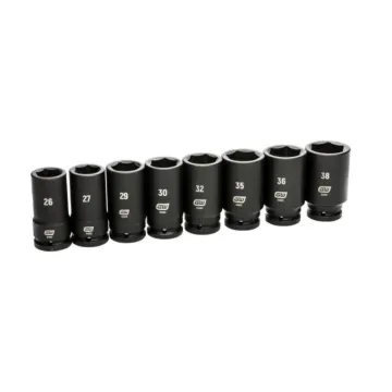 GearWrench 8pc 3/4"Dr. Deep Impact Socket Set MM