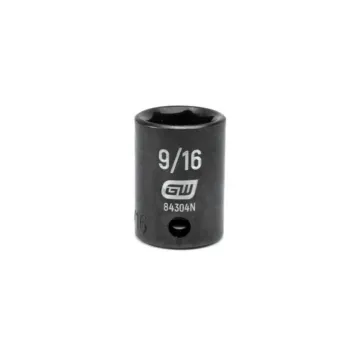 GearWrench 3/8" Drive 6 Point 9/16" Standard Impact Socket
