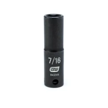 GearWrench 3/8" Drive 6 Point 7/16" Deep Impact Socket