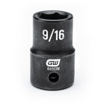 GearWrench 1/2" Drive 6 Point 9/16" Standard Impact Socket