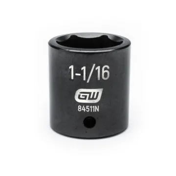 GearWrench 1/2" Drive 6 Point 1-1/16" Standard Impact Socket