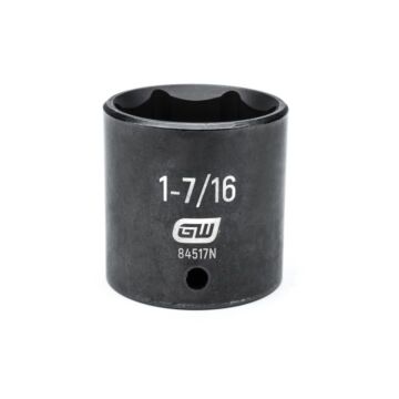 GearWrench 1/2" Drive 6 Point 1-7/16" Standard Impact Socket