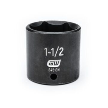 GearWrench 1/2" Drive 6 Point 1-1/2" Standard Impact Socket