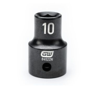 GearWrench 1/2" Drive 6 Point 10mm Standard Impact Socket