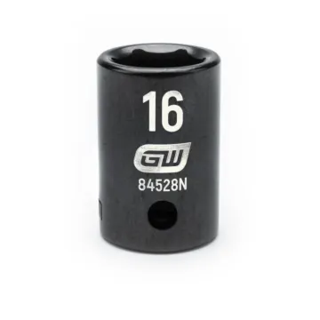GearWrench 1/2" Drive 6 Point 16mm Standard Impact Socket