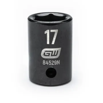 GearWrench 1/2" Drive 6 Point 17mm Standard Impact Socket