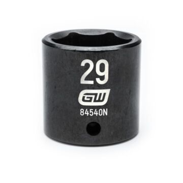 GearWrench 1/2" Drive 6 Point 29mm Standard Impact Socket