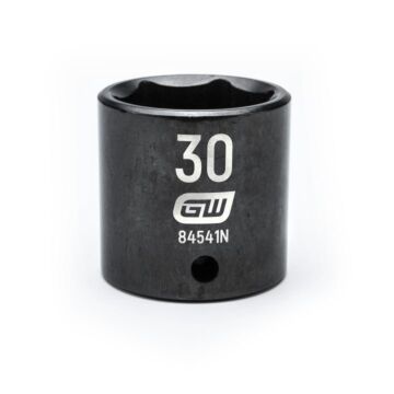 GearWrench 1/2" Drive 6 Point 30mm Standard Impact Socket