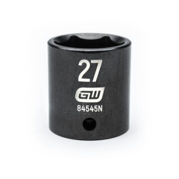 GearWrench 1/2" Drive 6 Point 27mm Standard Impact Socket