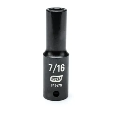 GearWrench 1/2" Drive 6 Point 7/16" Deep Impact Socket