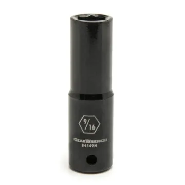 GearWrench 1/2" Drive 6 Point 9/16" Deep Impact Socket
