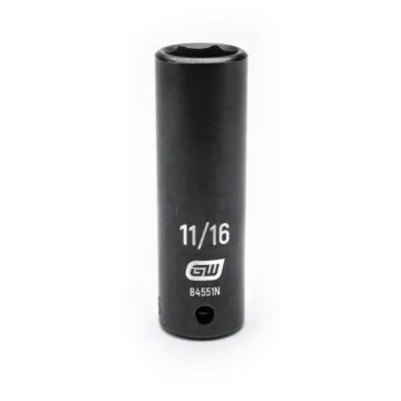 GearWrench 1/2" Drive 6 Point 11/16" Deep Impact Socket