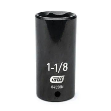 GearWrench 1/2" Drive 6 Point 1-1/8" Deep Impact Socket