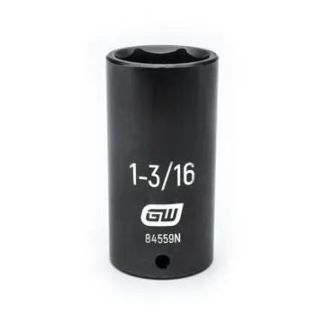 GearWrench 1/2" Drive 6 Point 1-3/16" Deep Impact Socket