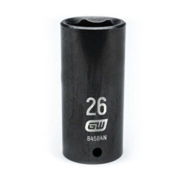 GearWrench 1/2" Drive 6 Point 26mm Deep Impact Socket