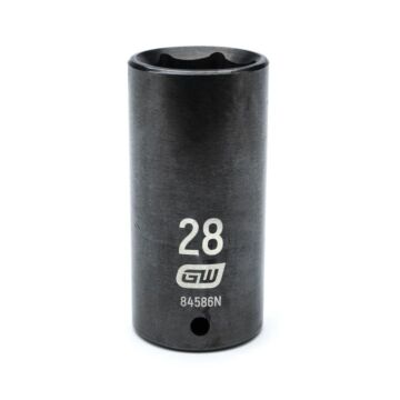 GearWrench 1/2" Drive 6 Point 28mm Deep Impact Socket