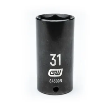 GearWrench 1/2" Drive 6 Point 31mm Deep Impact Socket