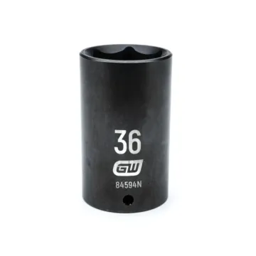 GearWrench 1/2" Drive 6 Point 36mm Deep Impact Socket
