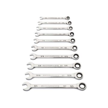 GearWrench SET WR RAT COMB 12PT 90T 10PC SAE