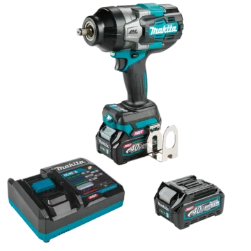 Makita 40V Max XGT 4‑Speed High‑Torque 1/2 in. Sq. Drive Impact Wrench Kit w/ Friction Ring Anvil (Kit)