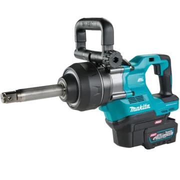 Makita 40V Max XGT Brushless Cordless 4‑Sp. High‑Torque 1" Sq. Drive D‑Handle Extended Anvil Impact Wrench Kit w/ Friction Ring