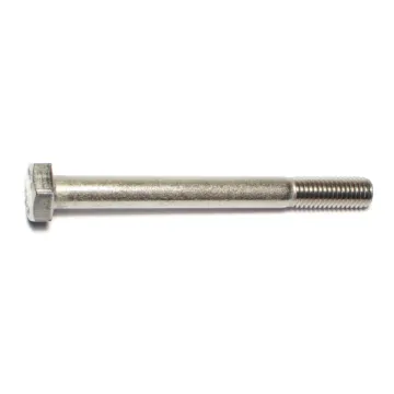 10 mm - 1.50 x 100 mm Hex Head Bolt, Coarse Thread, Stainless Steel 