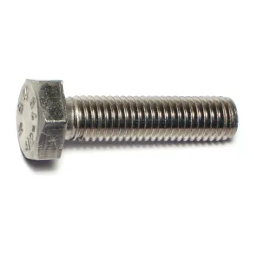 10 mm - 1.50 x 40 mm Hex Head Bolt, Coarse Thread, Stainless Steel 