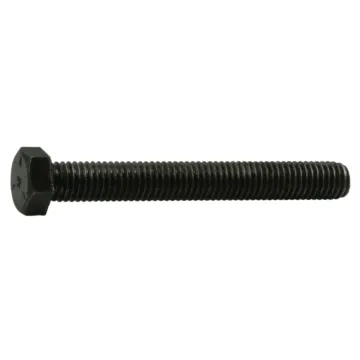 1/2"-13 x 4" Hex Head Bolt, Left Hand Coarse Thread, Zinc 