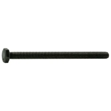 1/4"-20 x 3-1/2" Hex Head Bolt, Left-Hand Coarse Thread, Zinc 