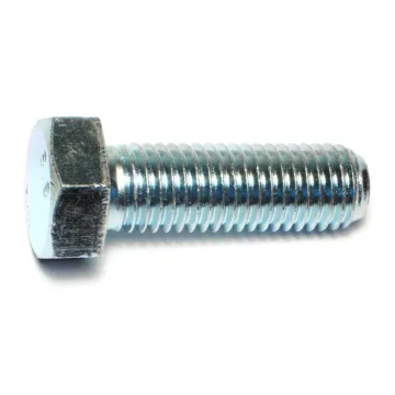 18 mm - 2.50 x 55 mm Hex Head Bolt, Coarse Thread, Zinc 