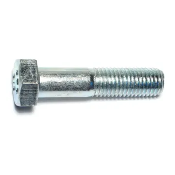 18 mm - 2.50 x 80 mm Hex Head Bolt, Coarse Thread, Zinc 