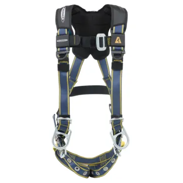 Werner Blue Armor Positioning Harness w/ Back/Hip D-Rings - Small