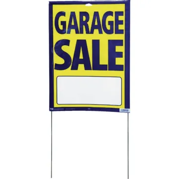 Hy-Ko 29 x 13 Neon Sign, Garage Sale 