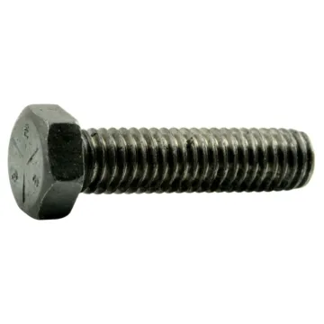 3/8"-16 x 1-1/2" Hex Head Bolt, Left-Hand Coarse Thread, Zinc 