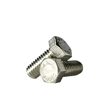 3/8"-16 x 1" Hex Head Bolt, Coarse Thread, Stainless Steel 